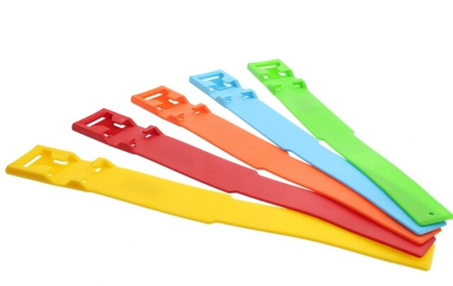 Product image 1 of Koeherkenningsbandje Plastic (Geel) 10 Stuks