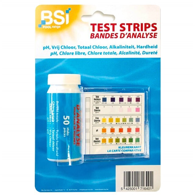 Product image 1 of BSI Zwembad Test Strips 50 Stuks