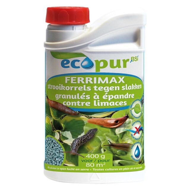 Product image 1 of BSI Ecopur Ferrimax Tegen Slakken 400 Gram