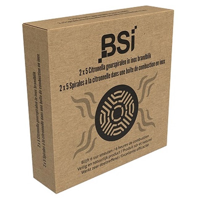 Product image 1 of BSI Citronella Geurspiraal Met Brandblik