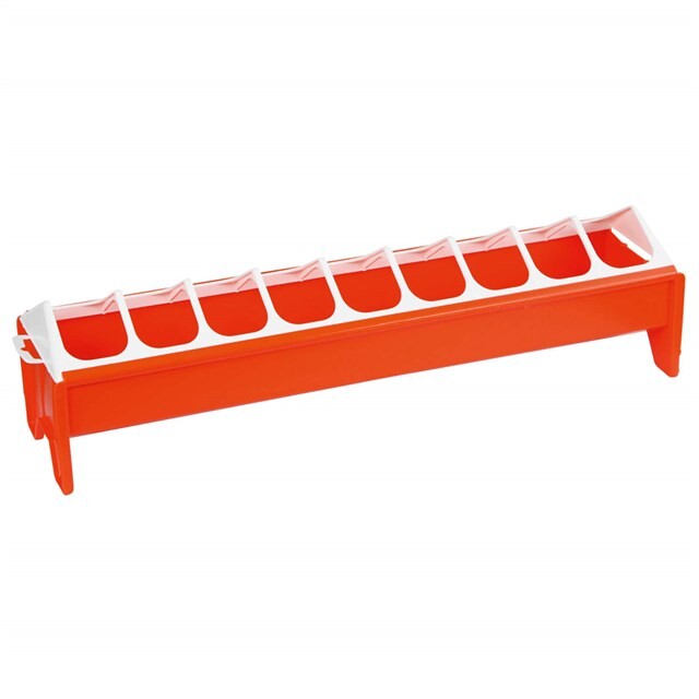 Product image 1 of Voedertrog Kippen Plastic Rood 50 x 12 CM