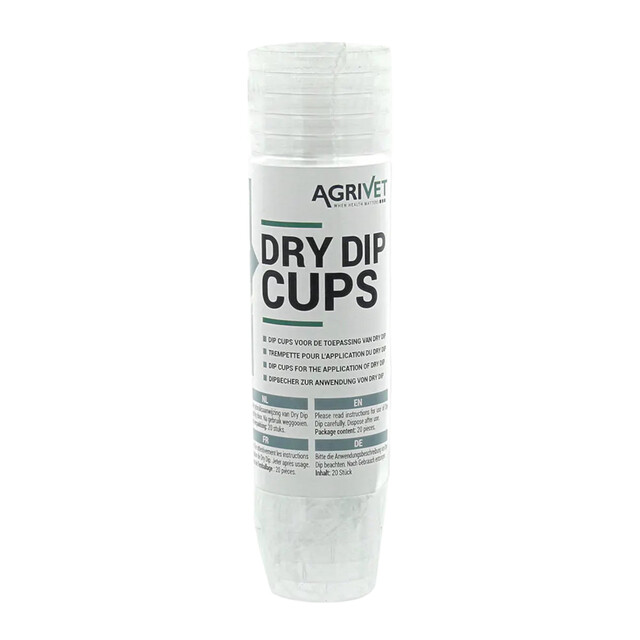 Product image 1 of Agrivet Dry Dip Bekertjes set 20st