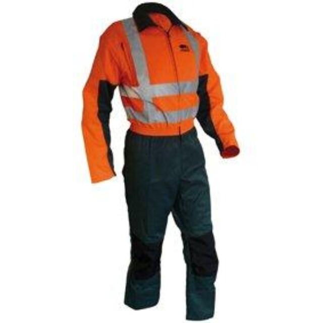 Product image 1 of Sticomfort Hi-Vis Snipperoverall 5176 Groen/Oranje Maat 54