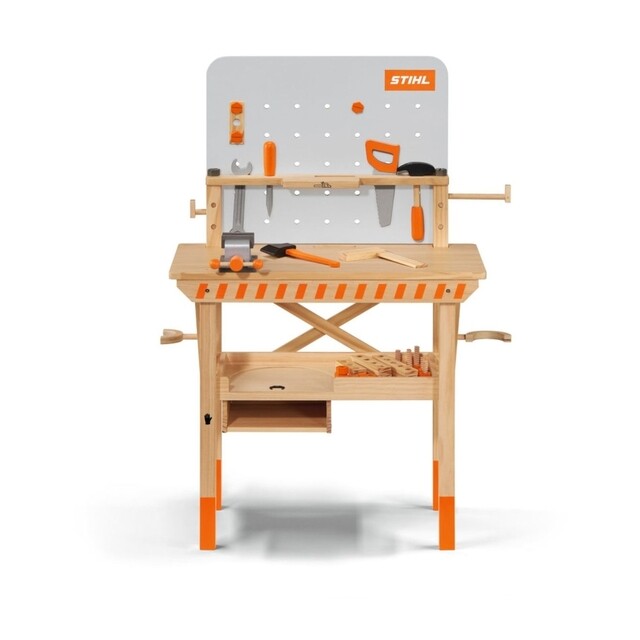 Product image 1 of Stihl Houten Werkbank Voor Kinderen