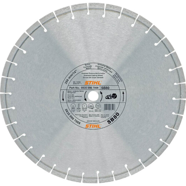 Product image 1 of STIHL D-SB90 Doorslijpschijf Ø300mm/12" Natuursteen/Beton (BS)