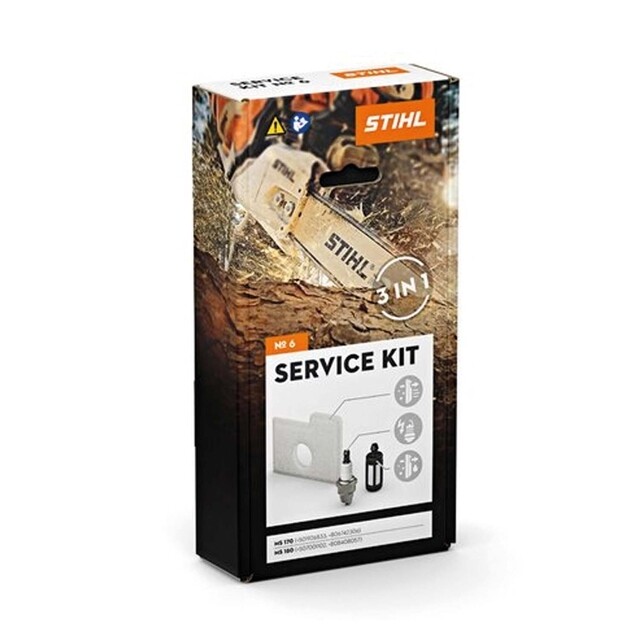 Product image 1 of Stihl Servicekit Onderhoudsset 6 - Voor MS 170 En 180 - Serienummers Tot Eind 2015