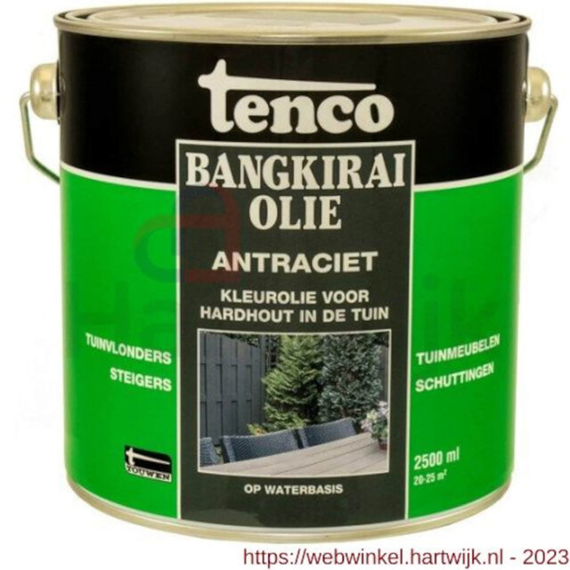 Product image 1 of Tenco bangkirai olie antraciet 2,5l