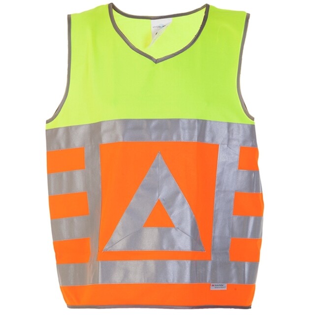 Product image 1 of Hydrowear Hi-Vis Verkeershesje Maurik Oranje/Geel Maat M