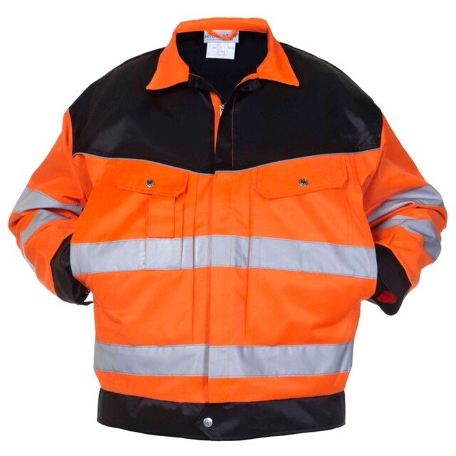 Product image 1 of Hydrowear Hi-Vis Jack Hull Oranje/Marine Maat 60