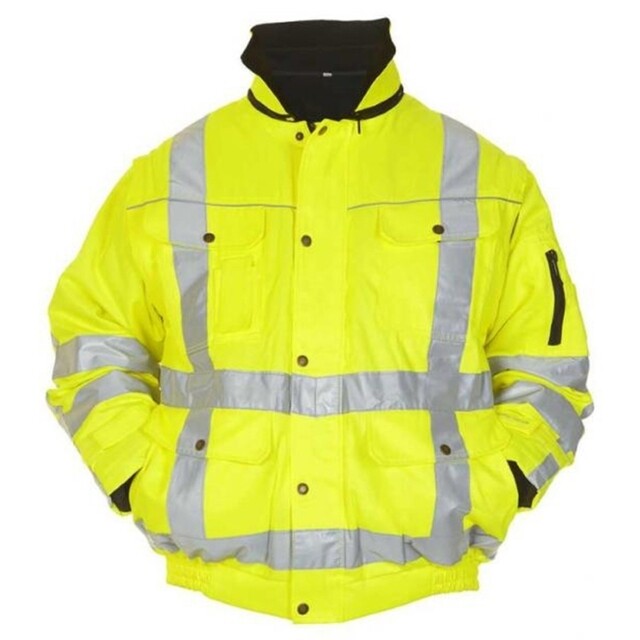 Product image 1 of Hydrowear Hi-Vis All Season Jas Aberdeen RWS Geel Maat 3XL                    