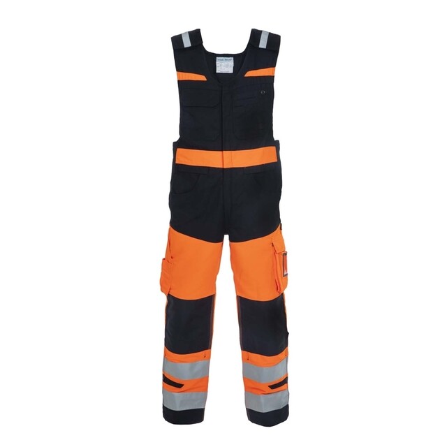 Product image 1 of Hydrowear EN20471 Bodybroek Holland Trendy Hi-Vis Oranje/Zwart - 52