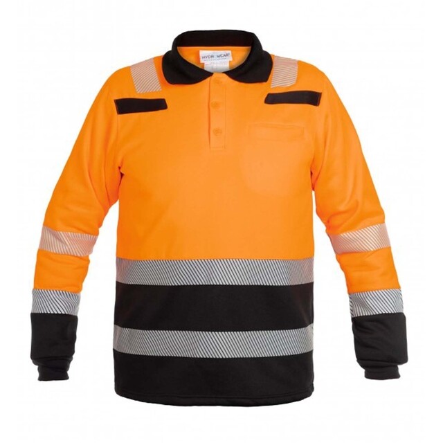 Product image 1 of Hydrowear Sweater Tokio Trendy Hi-Vis Oranje/Zwart - XL