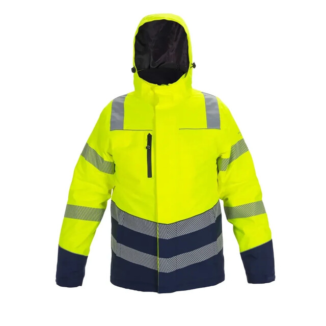 Product image 1 of Hydrowear Winterparka Brussel Fluor Geel - 3XL