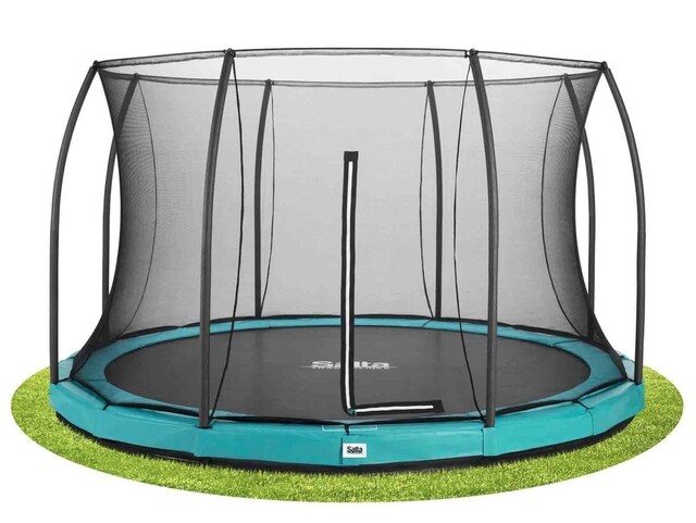 Product image 1 of Salta Trampoline Comfort Edition Inground Groen - Ø 366 cm Safety Net