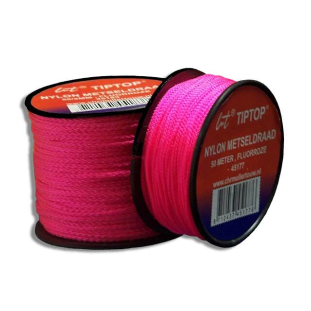 Product image 1 of Metseldraad Fluor Polyester 2 m Roze 50 Meter