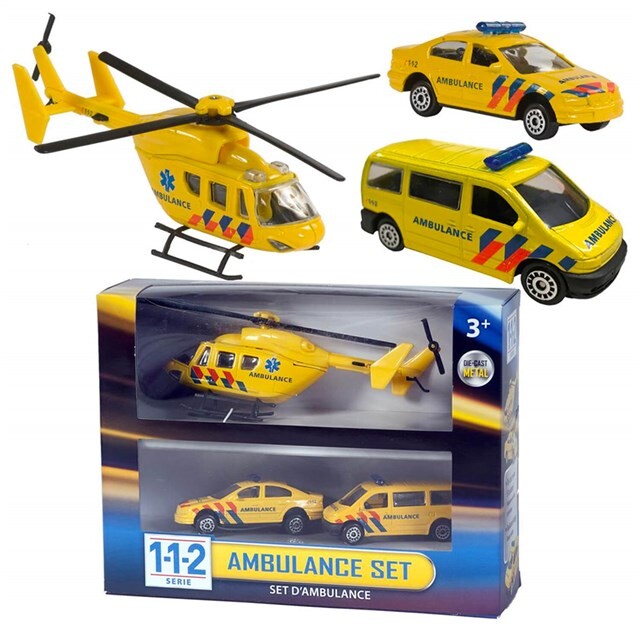 Product image 1 of 112 Ambulance Speelset 3 Dlg.