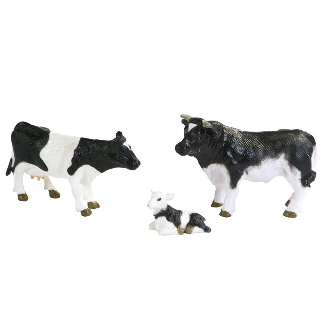 Product image 1 of Dutch Farm Serie Koeienset met stier, koe en kalf