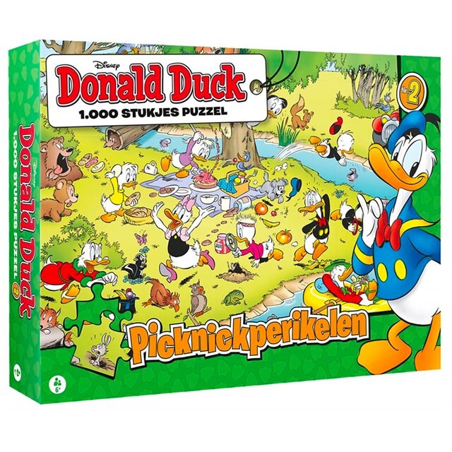 Product image 1 of Puzzel Donald Duck Picknickperikelen 1000 Stuks