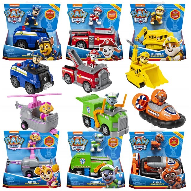 Product image 1 of PAW Patrol - Speelgoedvoertuig met actiefiguur - stijlen kunnen variëren