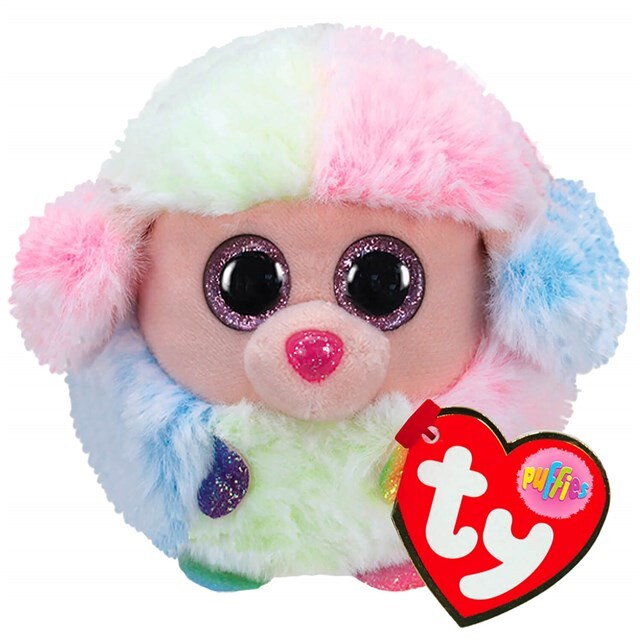 Product image 1 of TY Teeny Puffies Rainbow Poodle 10 CM