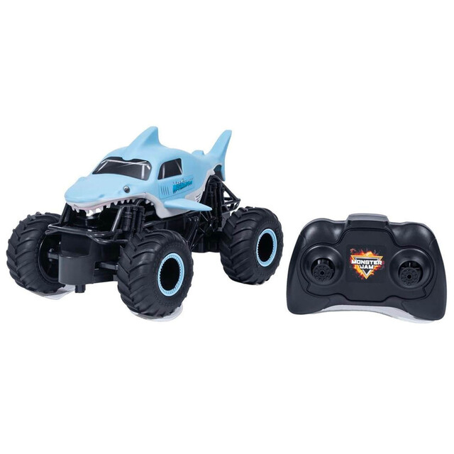 Product image 1 of Monster Jam RC - Megalodon Monstertruck - Schaal 1:24 - 2,4 GHz - Speelgoedvoertuig