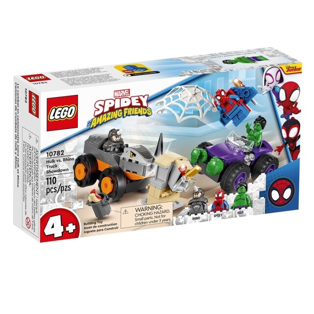 Product image 1 of LEGO Marvel 10782 - Super Heroes Hulk vs. Rhino truck duel