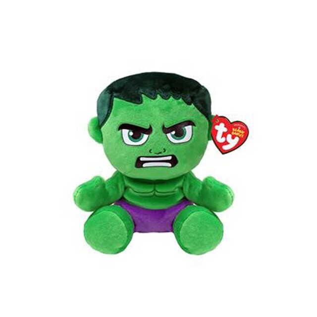 Product image 1 of Ty Beanie Babies Marvel Hulk Soft 15cm