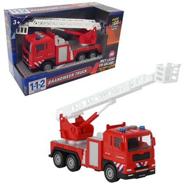 Product image 1 of 112 Brandweer Truck 1:32 Met Licht+Geluid