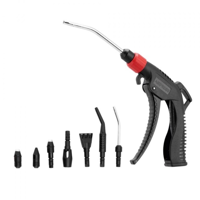 Product image 1 of Airpress Blaaspistool Set Met 7 Nozzles