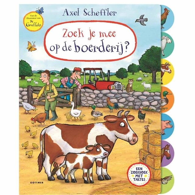 Product image 1 of Boek - Zoek je mee op de boerderij?