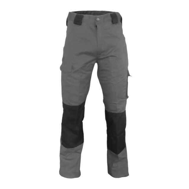 Product image 1 of De Boer Kinderbroek Grijs Zwart Maat 152