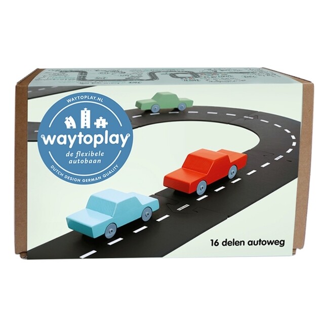 Product image 1 of Waytoplay Flexibele Autobaan Autoweg 16 Delig