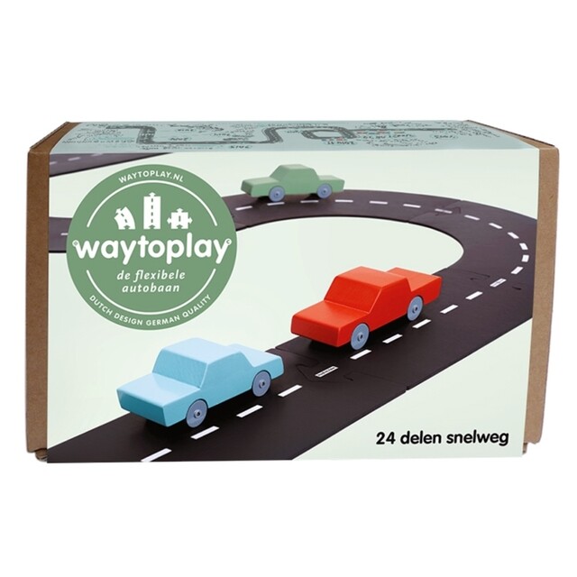 Product image 1 of Waytoplay Flexibele Autobaan Snelweg 24 Delig