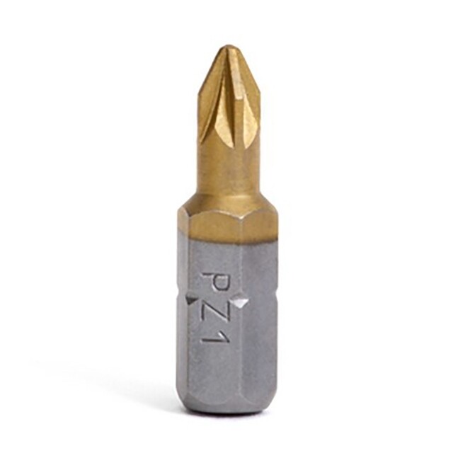 Product image 1 of 4Tecx Tinbits Pozidriv 1 verpakking 5 Stuks