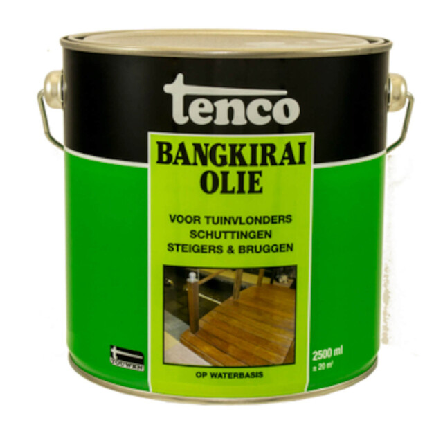 Product image 1 of Tenco bangkirai olie blank 2,5l