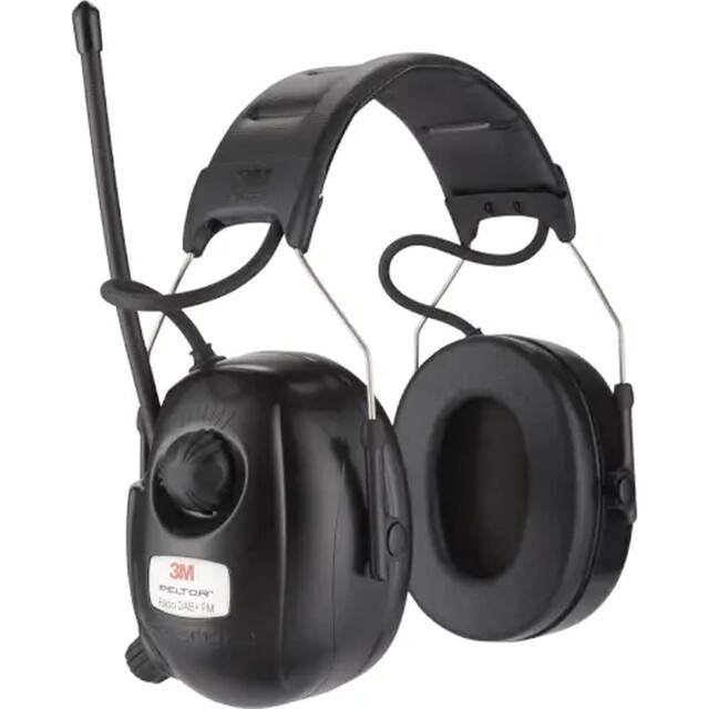 Product image 1 of 3M Peltor Headset Met DAB+ En FM-radio 31 DB Zwart - Hoofdband 