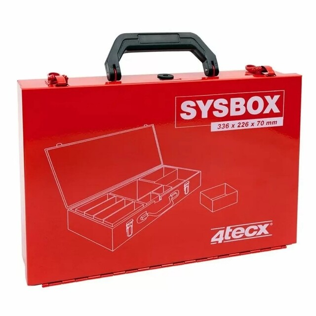 Product image 1 of 4tecx Sysbox Metaal 13-vaks