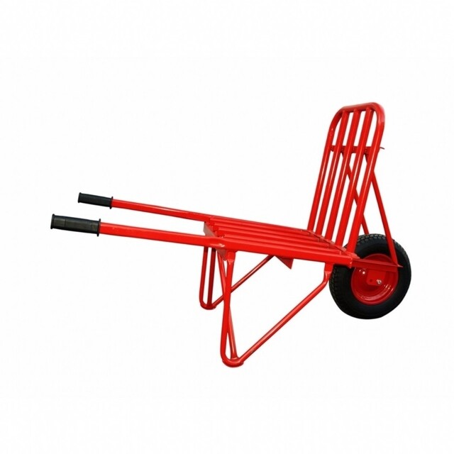 Product image 1 of 4Tecx Steenkruiwagen Staal - Rood 